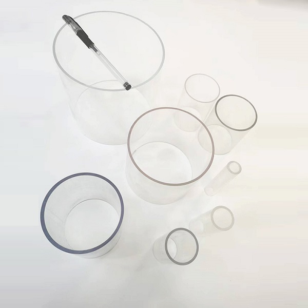 ポリカーボネートチューブの表面処理。