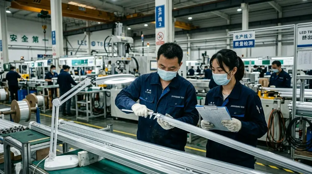 2026 中国 LED T8 チューブ工場: 世界的な OEM 向けのプレミアム PC カバーとアルミニウム ベース