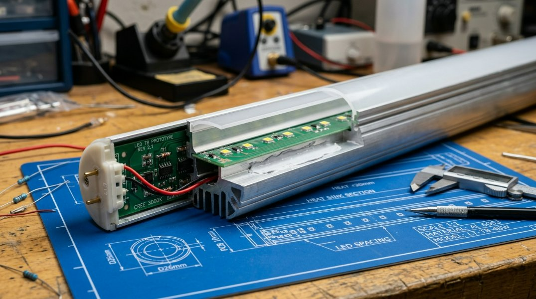 10mm PCB を備えた LED T8 チューブ ハウジングの 2026 年究極ガイド: 熱データ、3D CAD、UL 準拠
